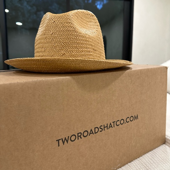 XL STRAW FEDORA SUN HAT - Picture 4 of 7